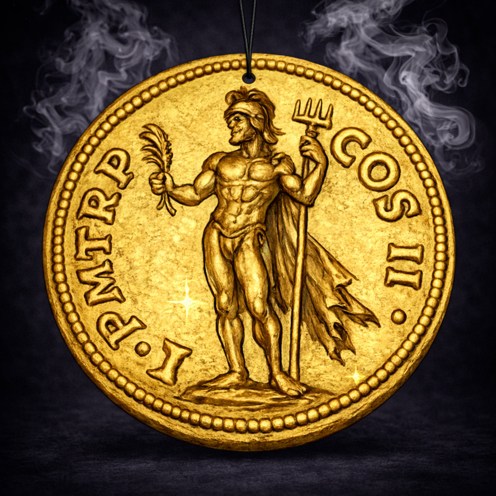 Duftbaum Römische Goldmünze Hadrian