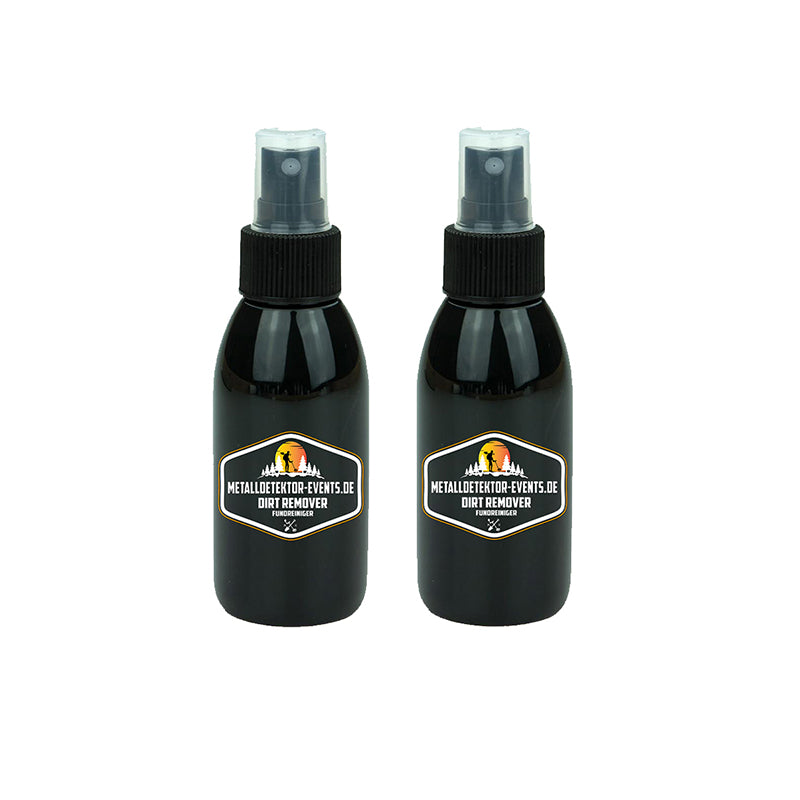Metalldetektor Events Restaurations Komplettset für Bodenfunde mit 500ml Magic Potion, Dirt Remover Fundreiniger und Protection Wax