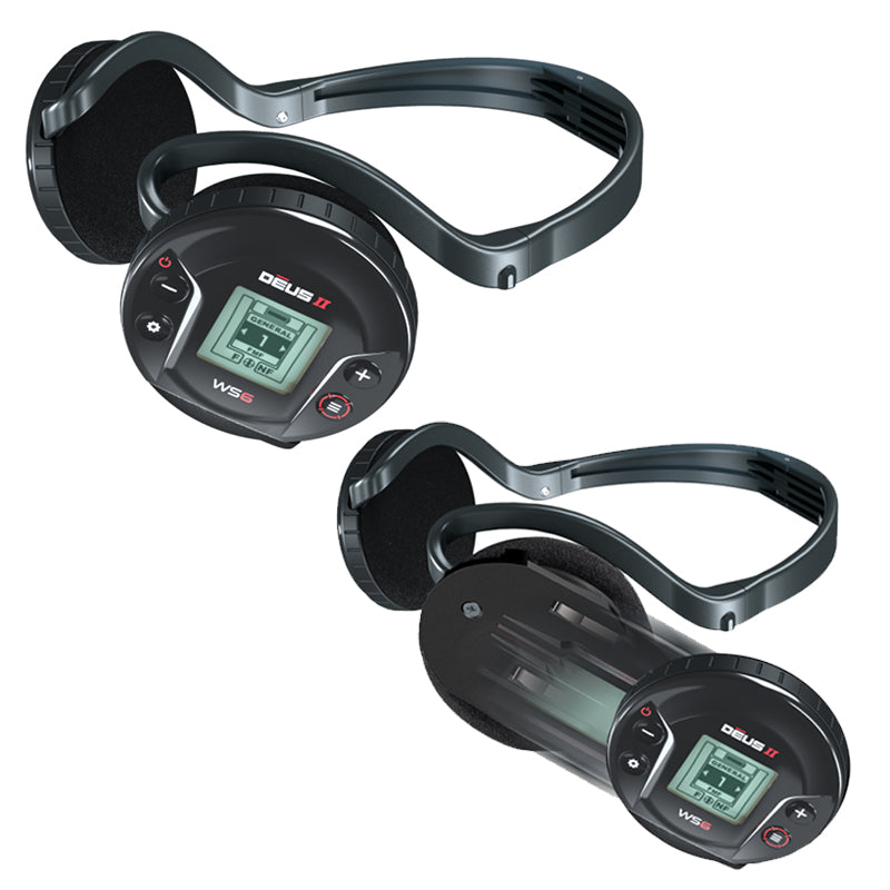 XP Deus 2 28 FMF RC WS6 Multifrequenz Metalldetektor mit GRATIS MI6 Pinpointer und 240 Rucksack